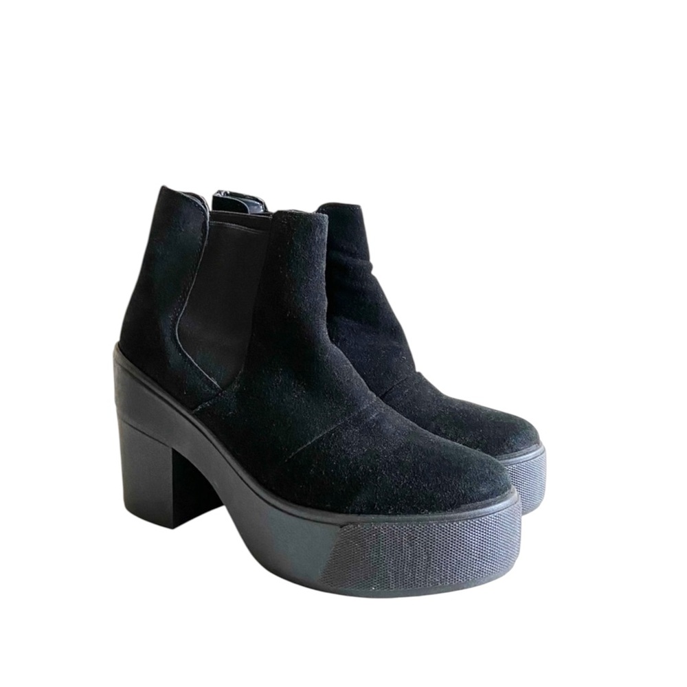 Bakers Boots Y2K Chunky Platform Suede Goth